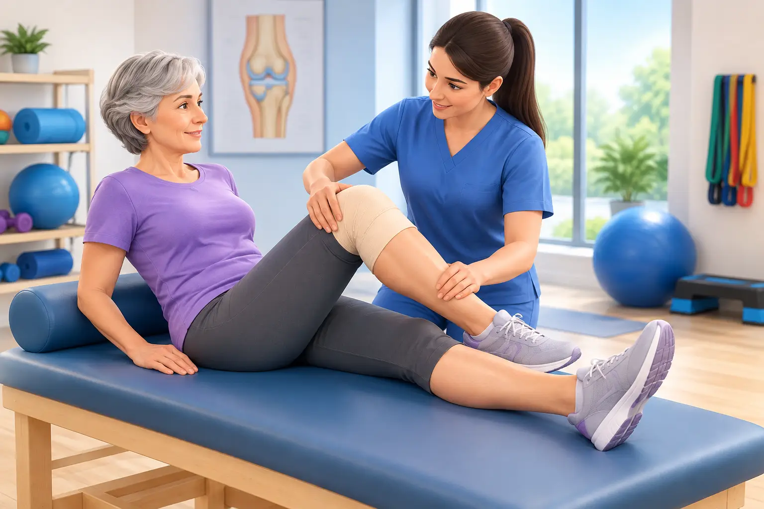 Physiotherapy After Knee Replacement Recovery